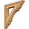 Ekena Millwork Olympic Traditional Rough Sawn Bracket, Western Red Cedar, 4"W x 26"D x 26"H BKT04X26X26OLY01RWR - alternate 1
